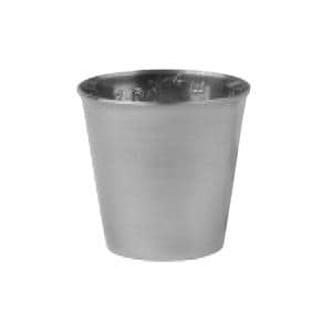 Medicine Cup Metal Silver