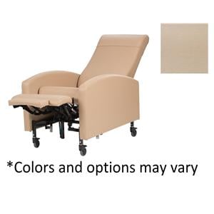 Cliner Care Trendelenburg Recliner Vinyl 350lb Capacity Taupe Ea