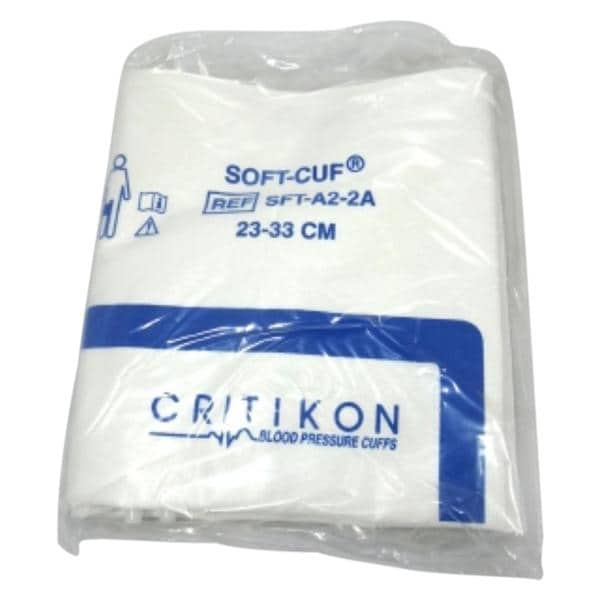 Critikon Soft-Cuf Blood Pressure Cuff Nvy Not Made With Natural Rubber Latex Ea, 20 EA/PK