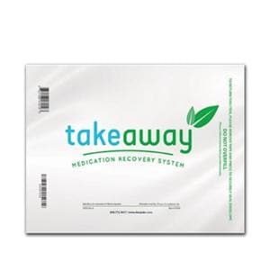 Medication Recovery Envelope 11x8" Take Away System 250/Ca