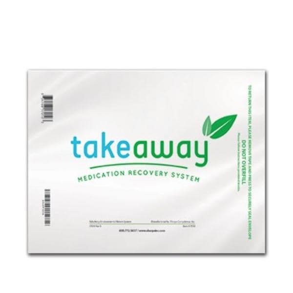 Medication Recovery Envelope 11x8" Take Away System 250/Ca