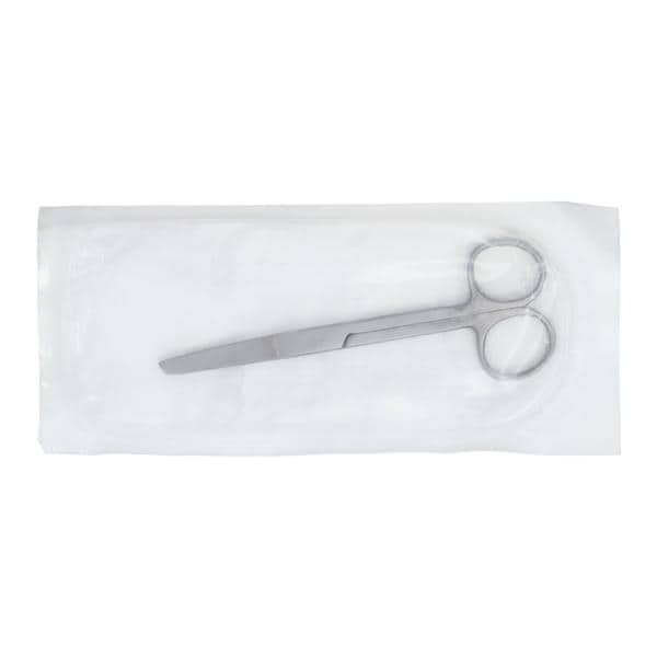 Econo Operating Scissors Straight 5-1/2" Stainless Steel Sterile Disposable Ea