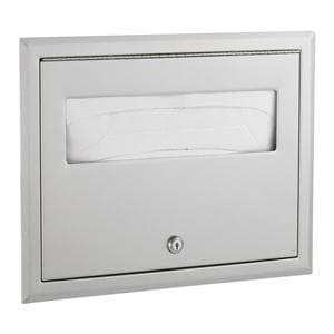 Toilet Seat Cover Dispenser Satin Finish Ea