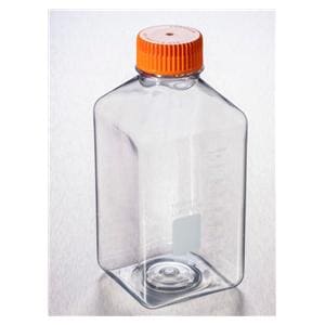 Storage Bottle PET 1000mL Square 24/Ca