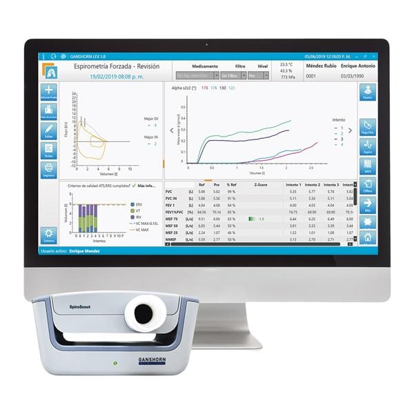 SpiroScout Ultrasound Spirometer Ea