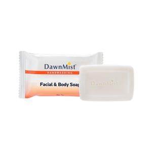 DawnMist Facial & Body Soap 0.675oz Individually Wrapped #3/4 500/Ca