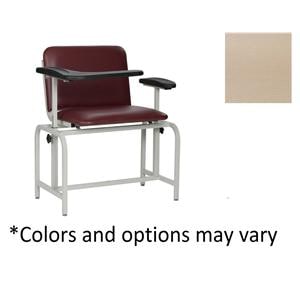 Blood Draw Chair Taupe Steel 450lb Capacity Ea