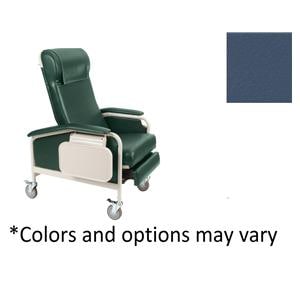 CareCliner Clinical Recliner Vinyl 450lb Capacity Blueridge Ea