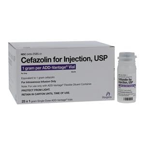 Cefazolin Injection 1gm/vl Powder ADD-Vantage Vial 25/Bx