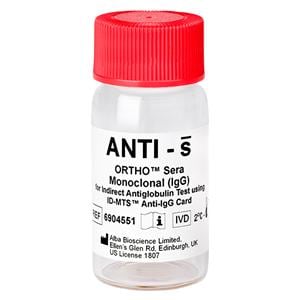 Ortho Reagent Sera Anti-s 5mL 1/Bx