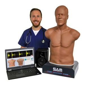 Sam 3G Student Auscultation Adult Male Manikin Ea