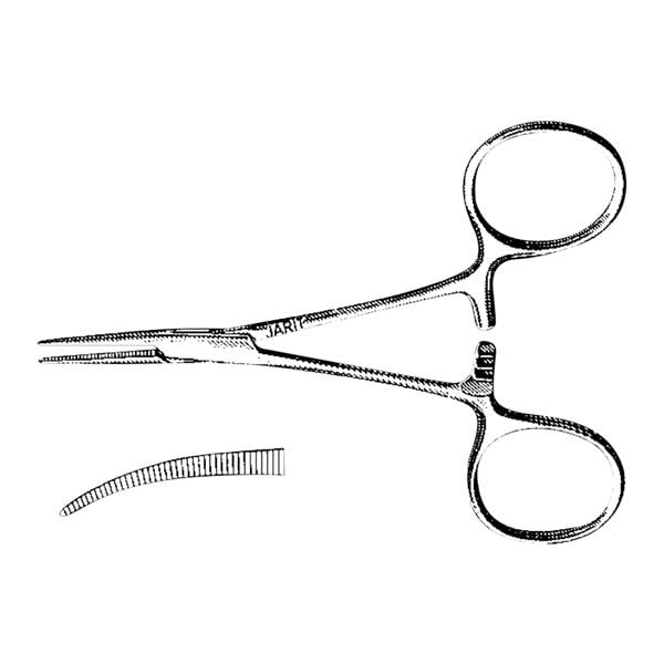 Hartman Mosquito Forcep Curved 3-7/8" Ea