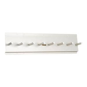 Rack Apron White 7-1/4x46-1/2x9" Wall Mount Ea