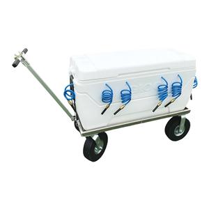 Coil Cool Max Chiller PVC/Copper With Cart/Dual Manifold/6 Hoses