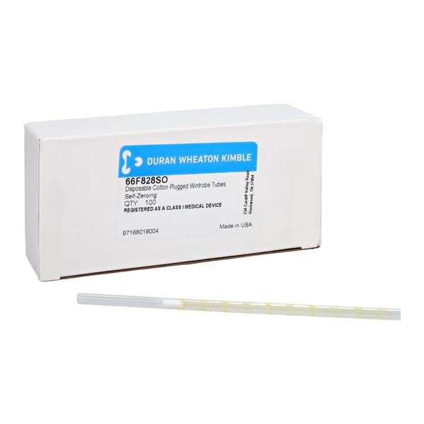 Wintrobe ESR: Erythrocyte Sedimentation Rate Pipette 100/Bx, 10 BX/CA