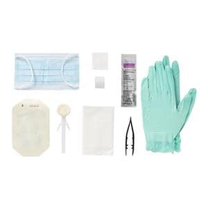 ChloraPrep Dressing Change Tray Vinyl Gloves/Curad Tape 1x18