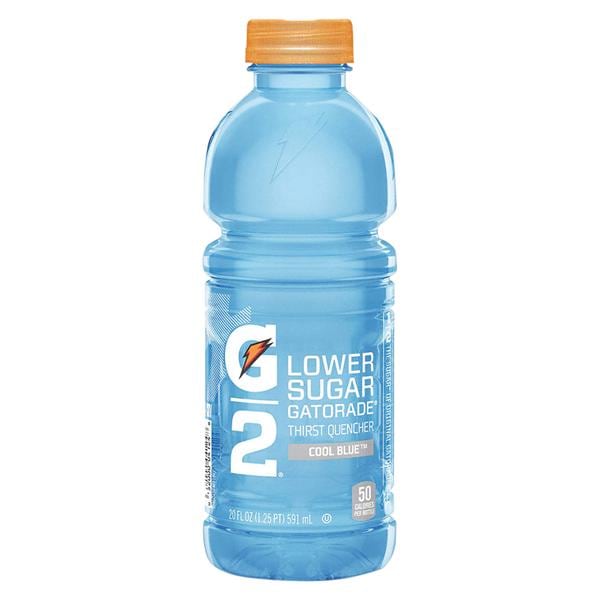 Gatorade G2 Drink Drink Cool Blue 20oz Bottle 24/Ca