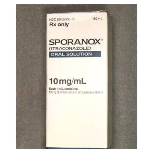 Sporanox Oral Solution 10mg/mL Bottle Ea