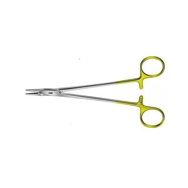 Mayo-Hegar Needle Holder Cross Serrated 7" Stainless Steel/Tungsten Carbide Ea