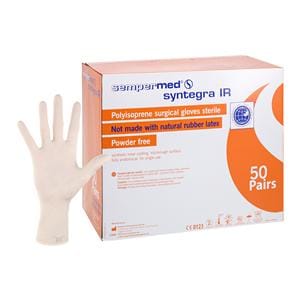 Syntegra IR Polyisoprene Surgical Gloves 7 Cream, 6 BX/CA