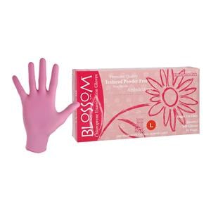 Blossom Chloroprene Exam Gloves Large Pink Non-Sterile