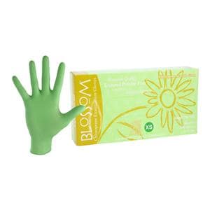 Blossom Chloroprene Exam Gloves X-Small Avocado Green Non-Sterile, 10 BX/CR