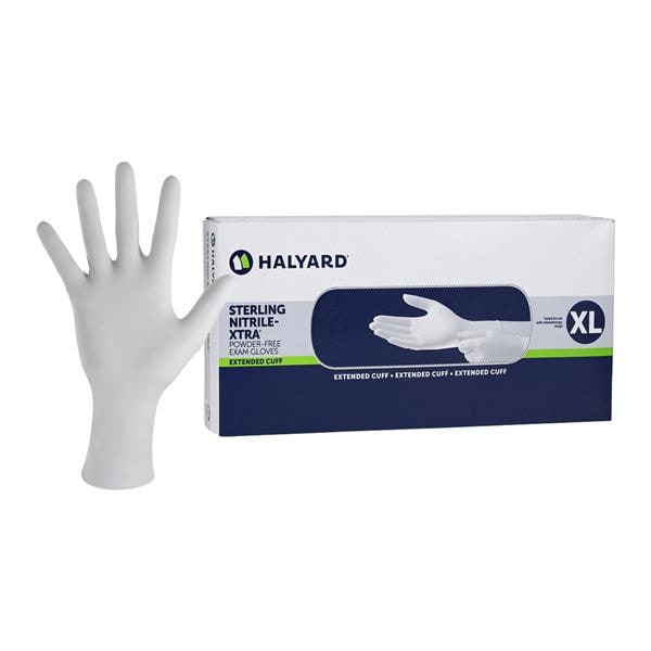 Sterling Nitrile Exam Gloves X-Large Gray Non-Sterile, 10 BX/CA