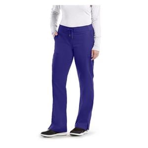 Greys Anatomy Cargo Pant 6 Pockets Large Purple Rain Womens Ea