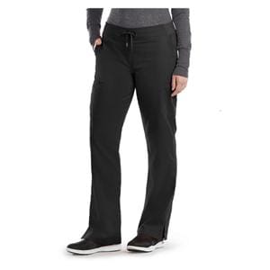 Greys Anatomy Cargo Pant 6 Pockets Medium Black Womens Ea