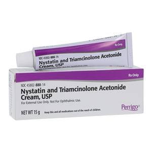 Nystatin/Triamcinolone Topical Cream 100,000U/gm Tube 15gm Each