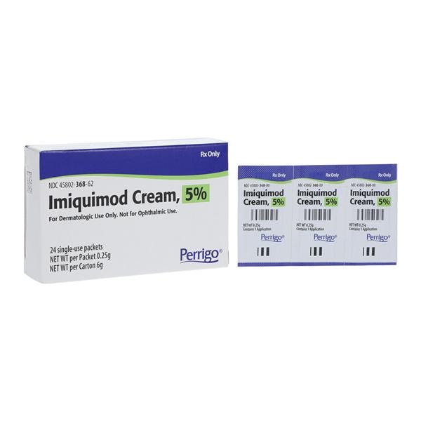 Imiquimod Topical Cream 5% Packets 0.25gm 24/Bx