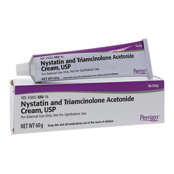 Nystatin/Triamcinolone Topical Cream 100,000U/gm Tube 60gm Each