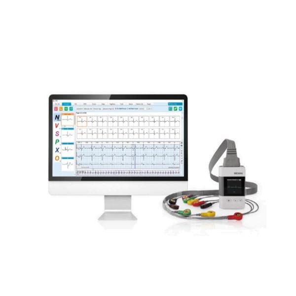 Holter Recorder New ECG/EKG AA Batteries Ea