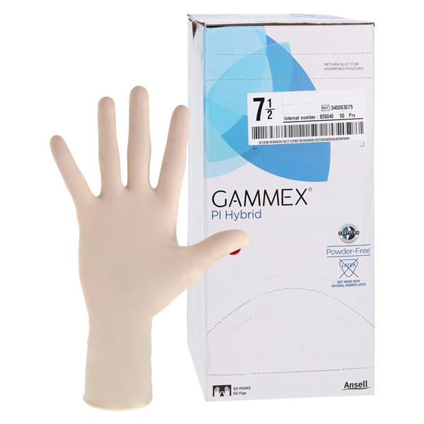 Gammex Polyisoprene Surgical Gloves 7.5 Natural, 4 BX/CA