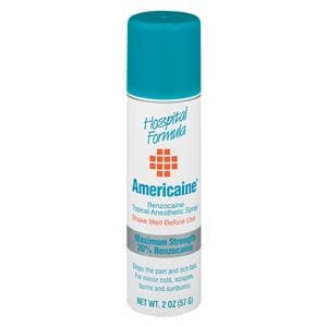 Americaine Aerosol Spray 20% 2oz/Ea