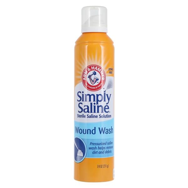 Simply Saline Wound Wash 7.4oz/Cn