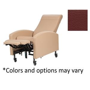 CareCliner Push Recliner Burgundy Ea