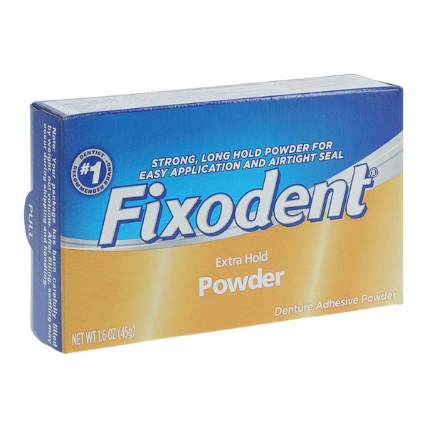 Fixodent Denture Powder 1.6oz Adhesive Ea, 24 EA/CA