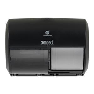 Compact Toilet Tissue Dispenser Black Ea