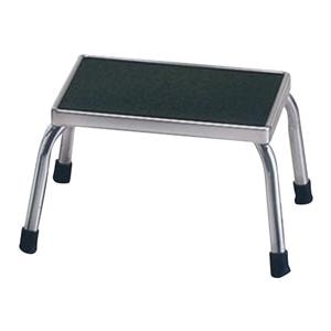 Single Step Stool Black 350lb Capacity