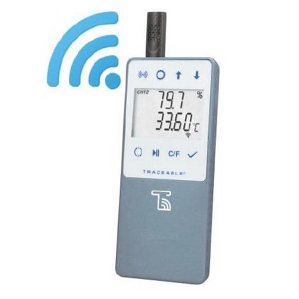 TraceableLIVE Tmprtr/Hmdty Data Logger 0.00 to 55C/32 to 131F 0.0 to 100%RH Ea