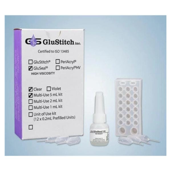 Bandage Adhesive Liquid GluSeal Clear Ea