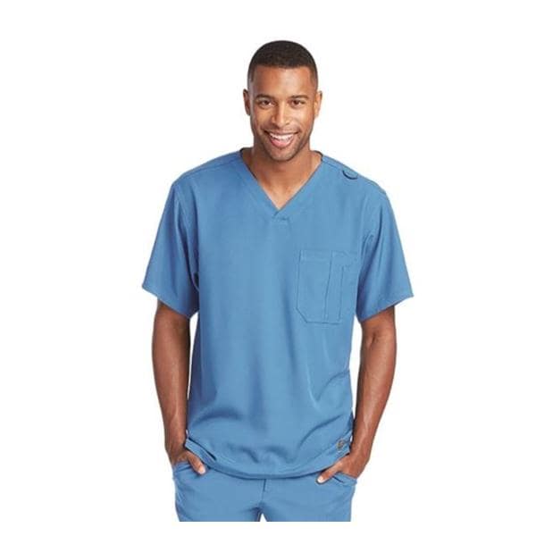 Skechers Scrub Top V-Neck 1 Pocket Small Ceil Mens Ea