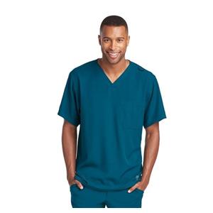 Skechers Scrub Top V-Neck 1 Pocket X-Large Bahama Mens Ea