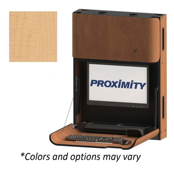 Classic CXT 28-T Computer Workstation MDF Fusion Maple Ea