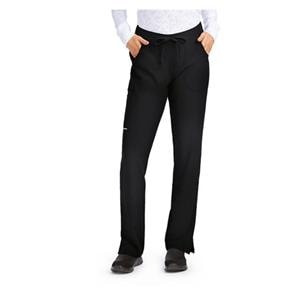 Skechers Cargo Pant Polyester / Spandex 3 Pockets Medium Black Womens Ea