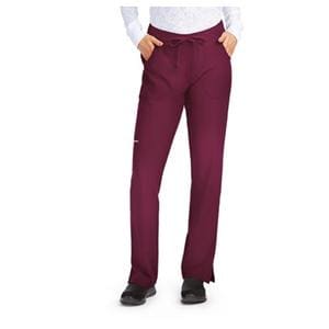Skechers Cargo Pant Polyester / Spandex 3 Pockets Large Wine Womens Ea