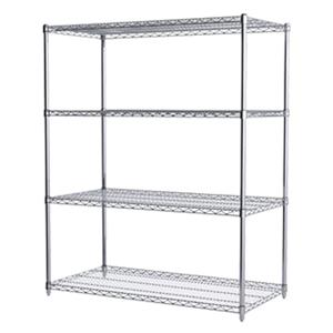 Shelf Starter Kit Chrome Ea