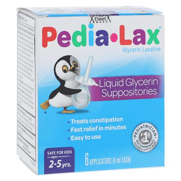 Pedia-Lax Suppository Liquid 6/Bx