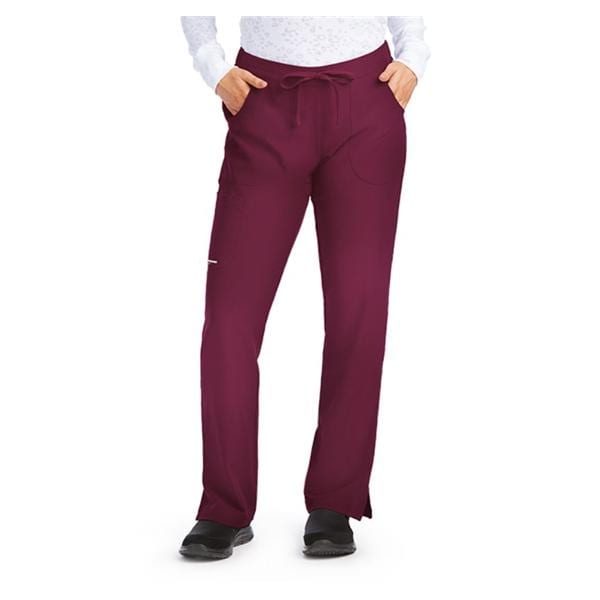 Skechers Cargo Pant 3 Pockets 2X Large Wine Womens Ea